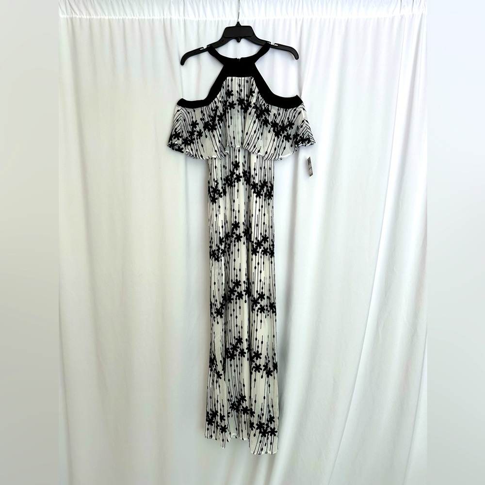 Halter Neck Cold Shoulder Taylor Gown / Dress